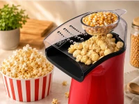 Verk 07526 Výrobník popcornu 1200 W, červený