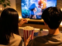 Verk 07526 Výrobník popcornu 1200 W, červený