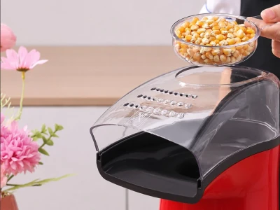 Verk 07526 Výrobník popcornu 1200 W, červený