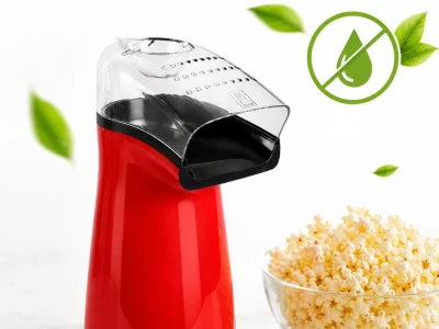 Verk 07526 Výrobník popcornu 1200 W, červený