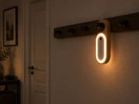 Verk 12431 Zavesená LED lampa so senzorom pohybu, 2700 - 3000 K, svetlohnedá