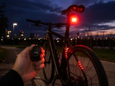 Verk 12435 Bezdrôtové LED výstražné svetlá s diaľkovým ovládaním, 7 farieb, sada 2 ks