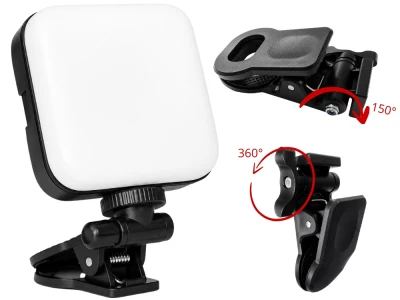 Verk 12433 Mini RGB LED panel pre fotografovanie a video, 150 LED, 3000 - 6500 K, 5,5 W