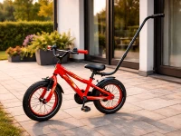Verk 14745 Vodiaca tyč na detský bicykel, čierna