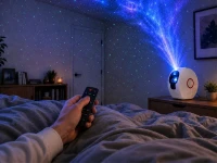 Verk 18334 LED projektor hviezdnej oblohy s Bluetooth reproduktorom a diaľkovým ovládaním