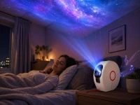 Verk 18334 LED projektor hviezdnej oblohy s Bluetooth reproduktorom a diaľkovým ovládaním