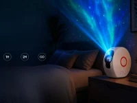 Verk 18334 LED projektor hviezdnej oblohy s Bluetooth reproduktorom a diaľkovým ovládaním