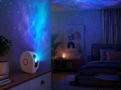Verk 18334 LED projektor hviezdnej oblohy s Bluetooth reproduktorom a diaľkovým ovládaním