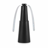 Verk 24658 Skládací odpuzovač hmyzu s rotujícími lopatkami 26 x 8 cm, černý