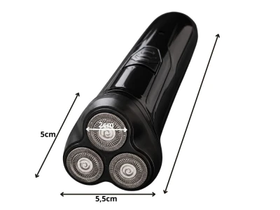 Verk 24662 Rotační holicí strojek, USB-C, 3 W, 3,7 V, černý 