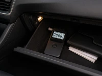 Verk 27704 Digitální alkohol tester s LCD displejem a 5 náustky, černý
