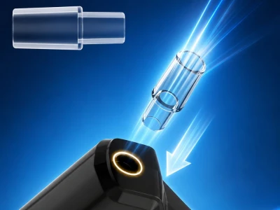 Verk 27705 Digitálny alkohol tester s LCD displejom, baterkou a 5 náustkami, čierny