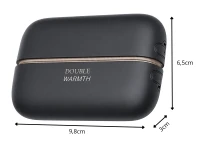 Verk 27710 Magnetický elektrický ohřívač rukou 2 v 1, USB-C, černý