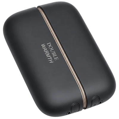 Verk 27710 Magnetický elektrický ohřívač rukou 2 v 1, USB-C, černý