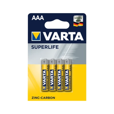 Varta BAT0246 Baterie R03 SUPERLIFE, AAA ,1,5 V, 4 ks