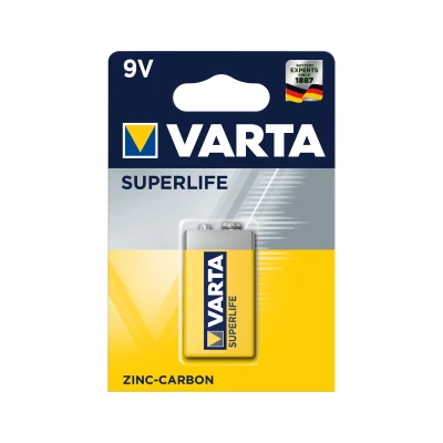 Varta BAT0250 9V batéria SuperLife (6F22)