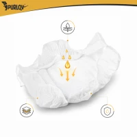 Purlov 27791 Inkontinenčné plienky pre psov S/M, 12 ks (30 – 46 cm)