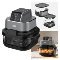 Teesa TSA8090 Fritéza s horúcim vzduchom Glass Air Fryer 4 l / 1,5 l, 1500 W
