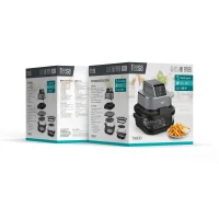 Teesa TSA8090 Fritéza s horúcim vzduchom Glass Air Fryer 4 l / 1,5 l, 1500 W