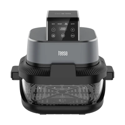 Teesa TSA8090 Fritéza s horúcim vzduchom Glass Air Fryer 4 l / 1,5 l, 1500 W