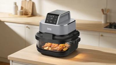 Teesa TSA8090 Fritéza s horúcim vzduchom Glass Air Fryer 4 l / 1,5 l, 1500 W