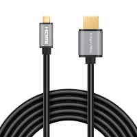 Kruger&Matz KM1238 Propojovací kabel HDMI - Micro HDMI 1,8 m, Basic