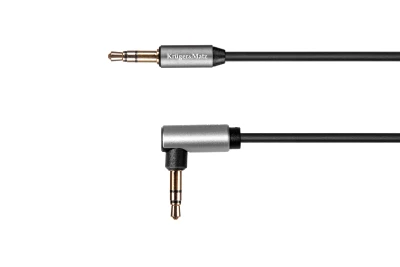 Kruger&Matz KM1243 Audio kabel Jack 3,5 mm (úhlový) - Jack 3,5 mm (rovný), 1,8 m