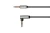 Kruger&Matz KM1243 Audio kábel Jack 3,5 mm (uhlový) - Jack 3,5 mm (rovný), 1,8 m