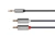 Kruger&Matz KM1216 Audio kábel Jack 3,5 mm stereo - 2x RCA, 3 m