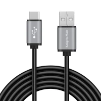 Kruger&Matz KM1239 Kábel USB-A - USB-C, 1 m, Basic