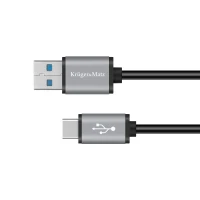 Kruger&Matz KM1244 Kabel USB 3.0 - USB-C, 5 Gb/s, 1 m, Basic