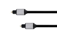Kruger&Matz KM1223 Optický kabel Toslink - Toslink, 2 m, Basic