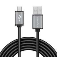 Kruger&Matz KM1235 Kabel USB A - micro USB 1 m, Basic