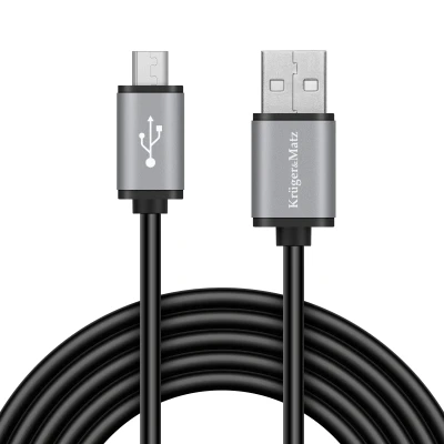 Kruger&Matz KM1235 Kabel USB A - micro USB 1 m, Basic
