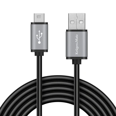 Kruger&Matz KM1241 Kabel USB 2.0 - mini USB, 1 m, Basic