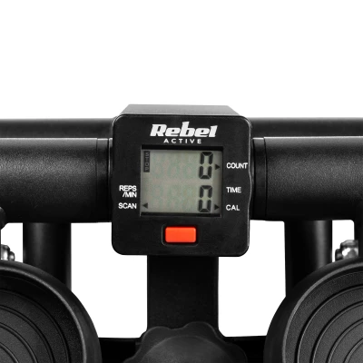 Rebel RBA-3229 Mini stepper s LCD displejem, nosnost 100 kg