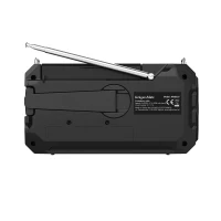 Kruger&Matz KM0837 Solární rádio s powerbankou 10 000 mAh, SOS alarm, LED svítilna, zelené
