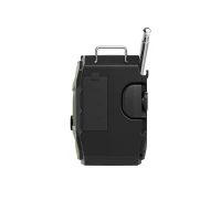 Kruger&Matz KM0837 Solární rádio s powerbankou 10 000 mAh, SOS alarm, LED svítilna, zelené