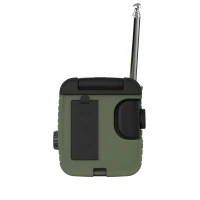 Kruger&Matz KM0836 Solární rádio s powerbankou 5000 mAh, SOS alarm, LED svítilna, zelené