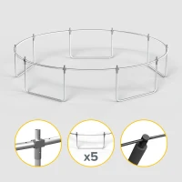 Rebel RBA-8003 Trampolína Active PRO 366 cm + ochranná sieť + rebrík