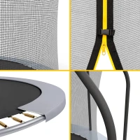 Rebel RBA-8003 Trampolína Active PRO 366 cm + ochranná sieť + rebrík