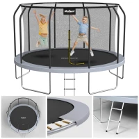 Rebel RBA-8003 Trampolína Active PRO 366 cm + ochranná sieť + rebrík