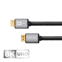 Kruger&Matz KM1265 Kabel Ultra High Speed HDMI 2.1, 8K, 1,8 m