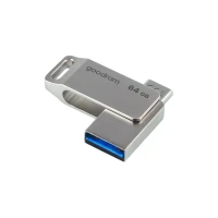 Goodram TGD-ODA30640 USB kľúč + USB-C, 64 GB, strieborný