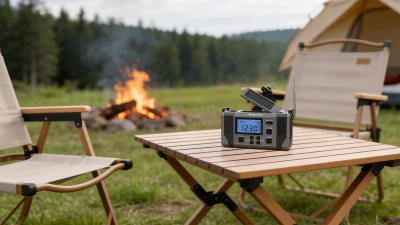 Kruger&Matz KM0838 Solárne rádio s powerbankou 10 000 mAh, SOS alarm, LED svietidlo, sivé