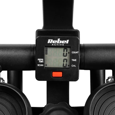 Rebel RBA-3230 Stepper Active s expandéry a LCD displejem, černý