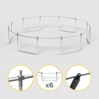 Rebel RBA-8004 Trampolína Active PRO 427 cm + ochranná síť + žebřík