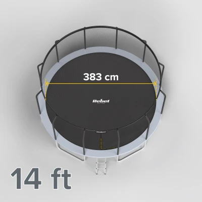 Rebel RBA-8004 Trampolína Active PRO 427 cm + ochranná síť + žebřík