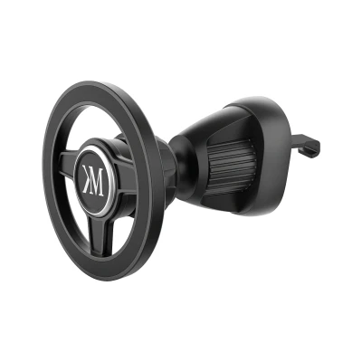 Kruger&Matz KM1376 Magnetický držák do ventilace s podporou MagSafe, černý