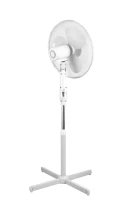 Teesa TSA8022 Stojanový ventilátor, 3 rychlosti, výška 105 - 123 cm, bílý
